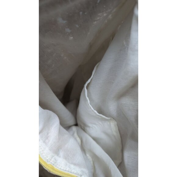 Beige/Silver Crochet Pop-Tabs Tote Bag Purse - Picture 3 of 3